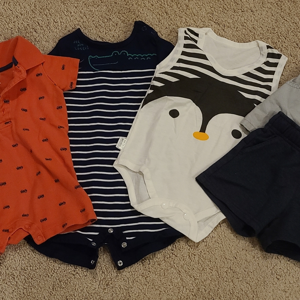 12 month boys summer bundle